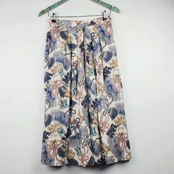 Vtg That's Me A-Line Skirt Princess Pockets 7/8 EC - Picture 8 of 8